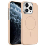 Custodia per telefono Gold Armor PC Thin Circle MagSafe antiurto., For iPhone 11 Pro Max, For iPhone 11