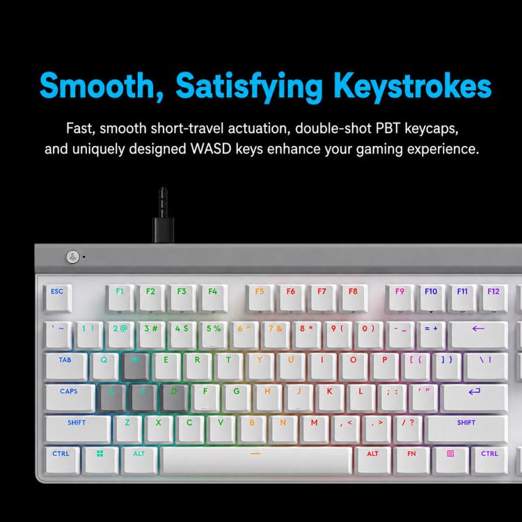 Tastiera da gioco cablata Logitech G515 RAPID TKL con switch magnetici
