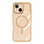 Custodia magnetica trasparente per telefono con motivo Kylin, For iPhone 15 Pro, For iPhone 15