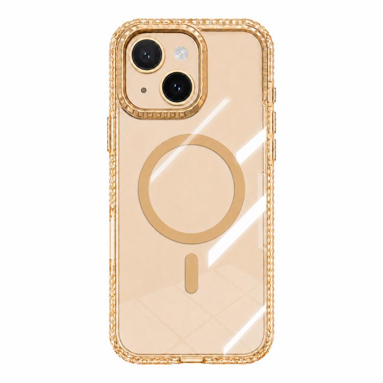 Custodia magnetica trasparente per telefono con motivo Kylin, For iPhone 15 Pro, For iPhone 15