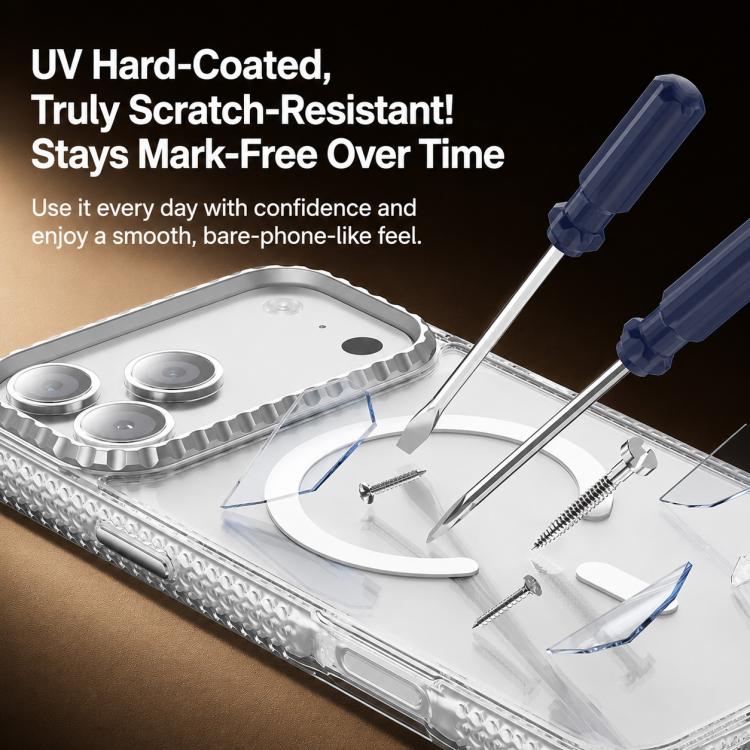 Custodia magnetica trasparente per telefono con motivo Kylin, For iPhone 15 Pro, For iPhone 15