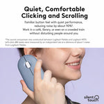 Mouse wireless Bluetooth Logitech Pebble M350S 4000 DPI