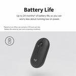 Mouse wireless Bluetooth Logitech Pebble M350S 4000 DPI