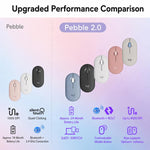 Mouse wireless Bluetooth Logitech Pebble M350S 4000 DPI