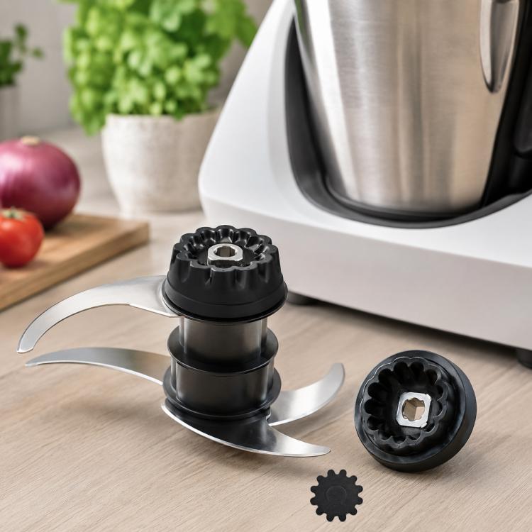 Per il robot da cucina Monsieur Cuisine Connect, ricambi per l'accoppiamento del motore della lama., 5 Gears, 7 Gears, 12 Gears