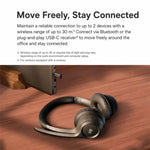 Cuffie wireless Logitech Zone 305 Business Team Edition con ricevitore