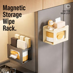 Porta fazzoletti magnetico multifunzionale da parete