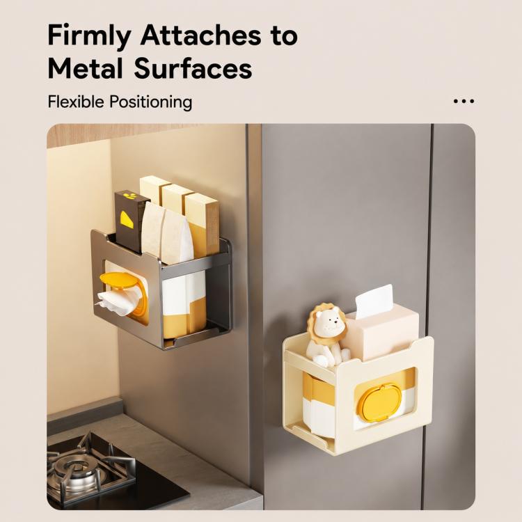 Porta fazzoletti magnetico multifunzionale da parete