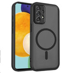 Custodia magnetica per telefono in PC+TPU satinato con effetto pelle., For Galaxy A07 / M07 / F07 4G, For Galaxy A17 4G / 5G / F17 / M17, For Galaxy A57 5G, For Galaxy A37 5G, For Galaxy A27 5G, For Galaxy A06 4G / 5G, For Galaxy A56 5G, For Galaxy A26...