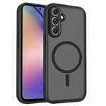 Custodia magnetica per telefono in PC+TPU satinato con effetto pelle., For Galaxy A07 / M07 / F07 4G, For Galaxy A17 4G / 5G / F17 / M17, For Galaxy A57 5G, For Galaxy A37 5G, For Galaxy A27 5G, For Galaxy A06 4G / 5G, For Galaxy A56 5G, For Galaxy A26...