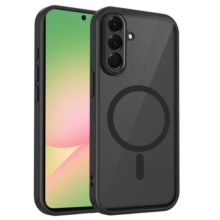 Custodia magnetica per telefono in PC+TPU satinato con effetto pelle., For Galaxy A07 / M07 / F07 4G, For Galaxy A17 4G / 5G / F17 / M17, For Galaxy A57 5G, For Galaxy A37 5G, For Galaxy A27 5G, For Galaxy A06 4G / 5G, For Galaxy A56 5G, For Galaxy A26...