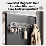 Gancio magnetico multifunzionale da parete senza foratura