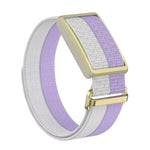 Cinturino per orologio Polar Loop xDfind con fibbia quadrata in metallo, in nylon traspirante con filato di piuma e chiusura a strappo., S Wrist Circumference 135–170 mm, L Wrist Circumference 170-235mm