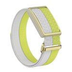 Cinturino per orologio Polar Loop xDfind con fibbia quadrata in metallo, in nylon traspirante con filato di piuma e chiusura a strappo., S Wrist Circumference 135–170 mm, L Wrist Circumference 170-235mm