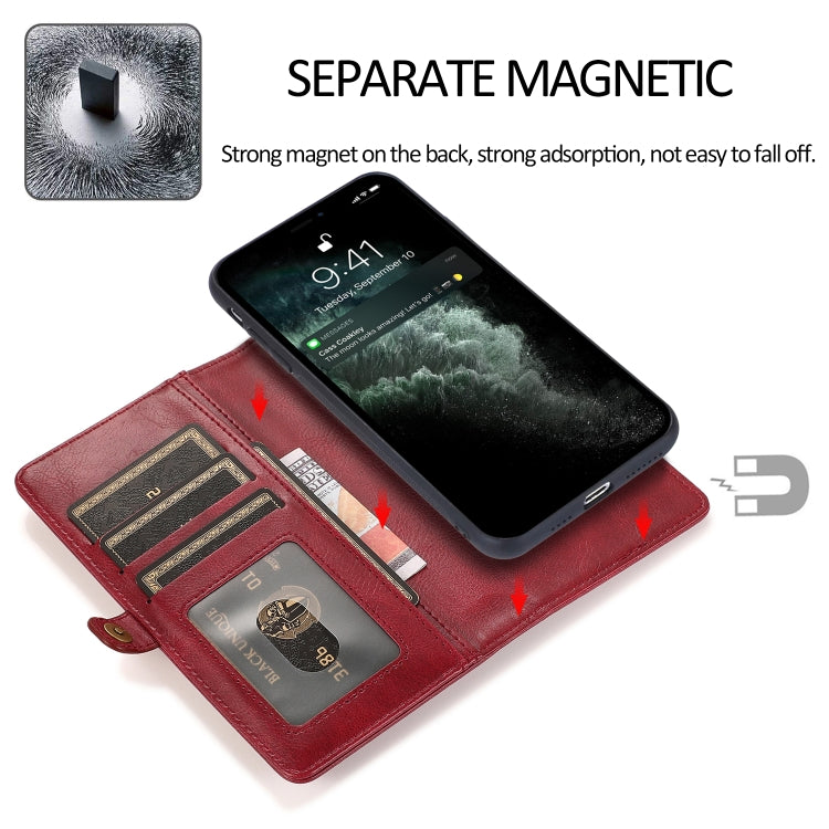 Custodia in pelle magnetica per iPhone 12 con supporto