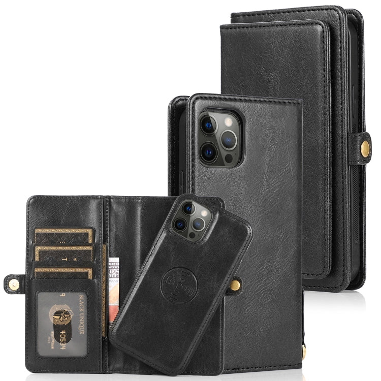 Custodia in pelle magnetica per iPhone 12 con supporto