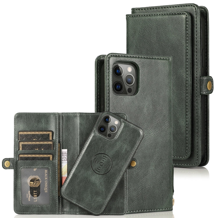 Custodia in pelle magnetica per iPhone 12 con supporto