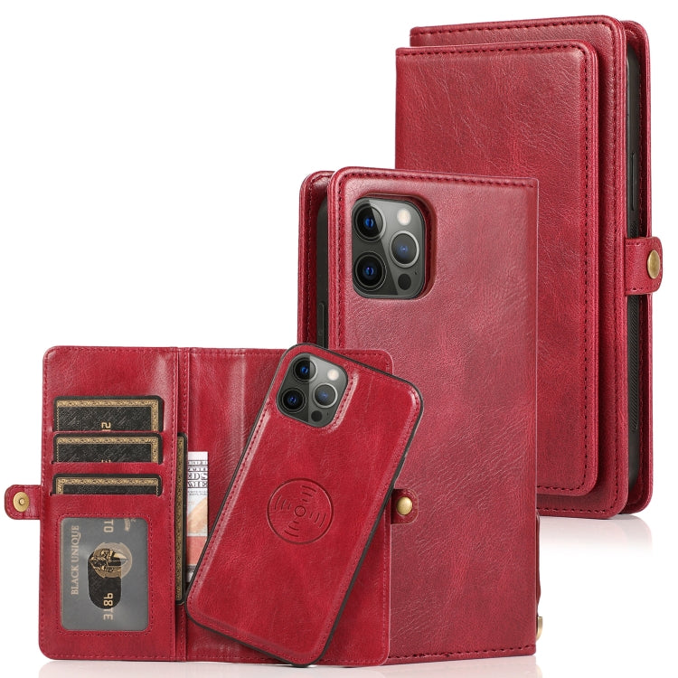 Custodia in pelle magnetica per iPhone 12 con supporto