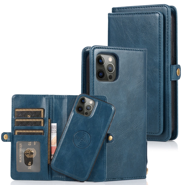 Custodia in pelle magnetica per iPhone 12 con supporto