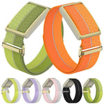 Cinturino per orologio Polar Loop xDfind con fibbia quadrata in metallo, in nylon traspirante con filato di piuma e chiusura a strappo., S Wrist Circumference 135–170 mm, L Wrist Circumference 170-235mm