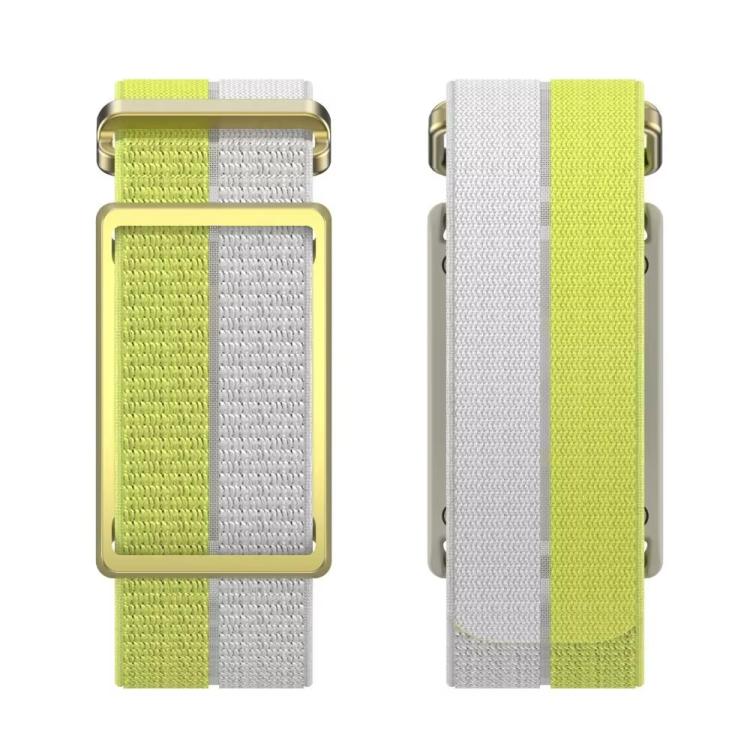 Cinturino per orologio Polar Loop xDfind con fibbia quadrata in metallo, in nylon traspirante con filato di piuma e chiusura a strappo., S Wrist Circumference 135–170 mm, L Wrist Circumference 170-235mm