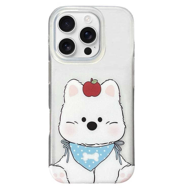 Custodia per telefono in TPU a doppio strato con motivo satinato., For iPhone 17 Pro Max, For iPhone 17 Pro, For iPhone 17, For iPhone 16 Pro Max, For iPhone 16 Pro, For iPhone 16 Plus