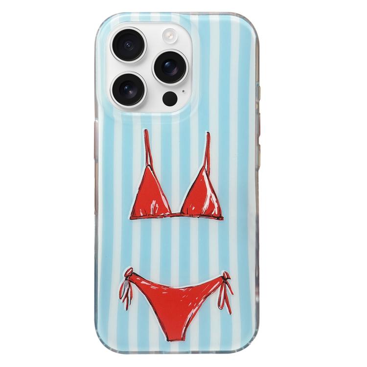 Custodia per telefono in TPU a doppio strato con motivo satinato., For iPhone 17 Pro Max, For iPhone 17 Pro, For iPhone 17, For iPhone 16 Pro Max, For iPhone 16 Pro, For iPhone 16 Plus