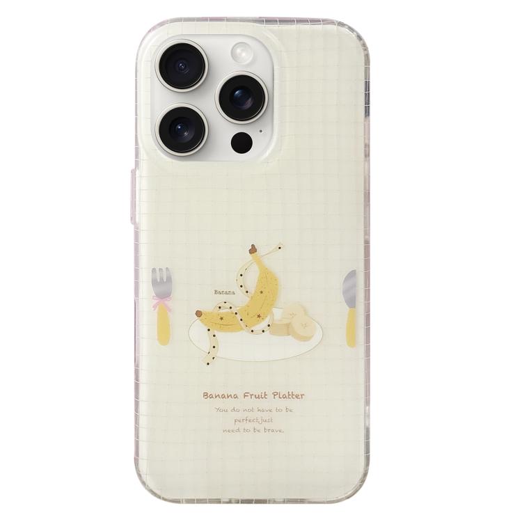 Custodia per telefono in TPU a doppio strato con motivo satinato., For iPhone 16, For iPhone 15 Pro Max, For iPhone 15 Pro, For iPhone 15, For iPhone 14, For iPhone 14 Pro