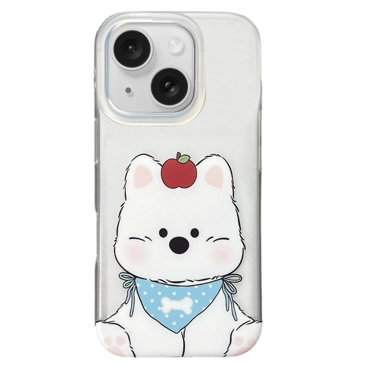 Custodia per telefono in TPU a doppio strato con motivo satinato., For iPhone 16, For iPhone 15 Pro Max, For iPhone 15 Pro, For iPhone 15, For iPhone 14, For iPhone 14 Pro