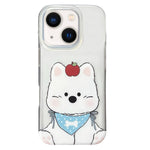 Custodia per telefono in TPU a doppio strato con motivo satinato., For iPhone 16, For iPhone 15 Pro Max, For iPhone 15 Pro, For iPhone 15, For iPhone 14, For iPhone 14 Pro