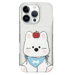 Custodia per telefono in TPU a doppio strato con motivo satinato., For iPhone 16, For iPhone 15 Pro Max, For iPhone 15 Pro, For iPhone 15, For iPhone 14, For iPhone 14 Pro