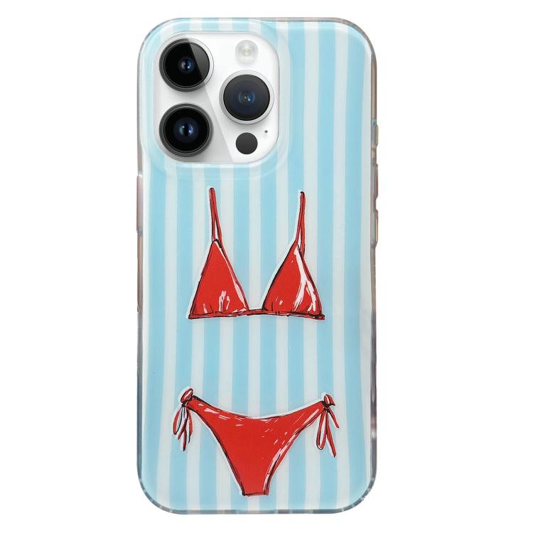 Custodia per telefono in TPU a doppio strato con motivo satinato., For iPhone 14 Pro Max, For iPhone 13
