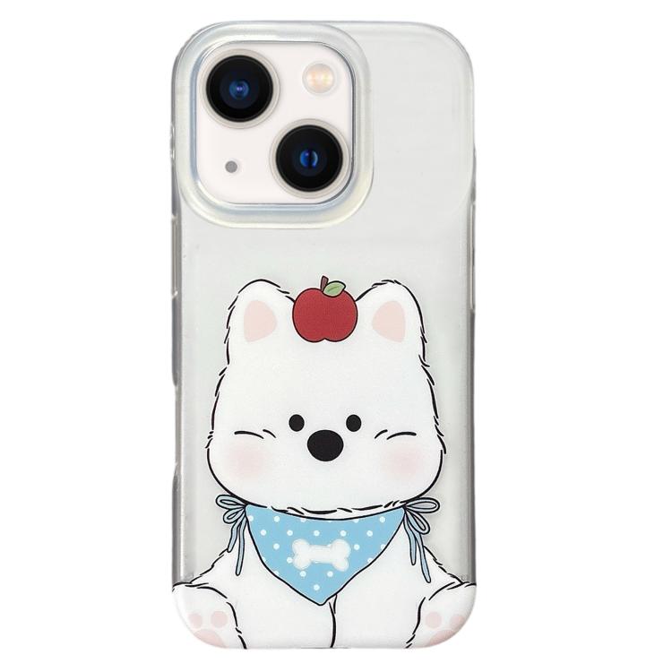 Custodia per telefono in TPU a doppio strato con motivo satinato., For iPhone 14 Pro Max, For iPhone 13