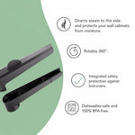 Ricambio per maniglia girevole di trasferimento vapore per robot da cucina Thermomix TM7, Steam Transfer Handle