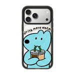 Custodia per telefono in TPU acrilico con motivo a cagnolino carino, For iPhone 17 Pro Max, For iPhone 17 Pro, For iPhone 17, For iPhone Air