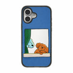 Custodia per telefono in TPU acrilico con motivo a cagnolino carino, For iPhone 17 Pro Max, For iPhone 17 Pro, For iPhone 17, For iPhone Air
