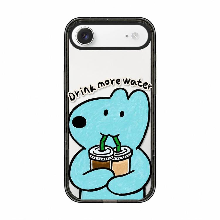 Custodia per telefono in TPU acrilico con motivo a cagnolino carino, For iPhone 17 Pro Max, For iPhone 17 Pro, For iPhone 17, For iPhone Air