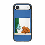 Custodia per telefono in TPU acrilico con motivo a cagnolino carino, For iPhone 17 Pro Max, For iPhone 17 Pro, For iPhone 17, For iPhone Air