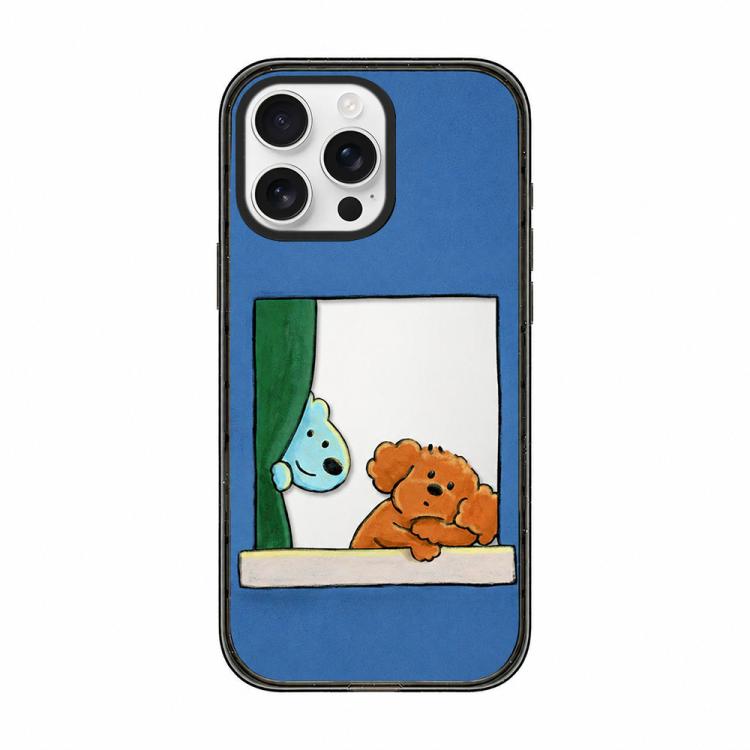 Custodia per telefono in TPU acrilico con motivo a cagnolino carino, For iPhone 13 Pro Max, For iPhone 13 Pro, For iPhone 13, For iPhone 12