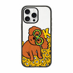 Custodia per telefono in TPU acrilico con motivo a cagnolino carino, For iPhone 12 Pro Max, For iPhone 12 Pro, For iPhone 11