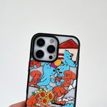 Custodia per telefono in TPU acrilico con motivo a cagnolino carino, For iPhone 14 Plus, For iPhone 14, For iPhone 14 Pro, For iPhone 14 Pro Max