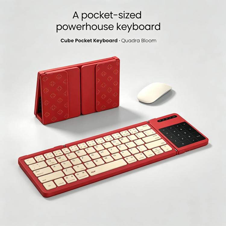 NILLKIN Fortune Pattern Magic Cube Pocket Wireless Folding Keyboard