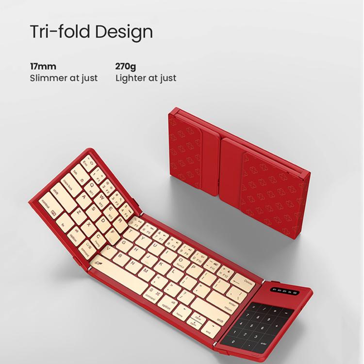 NILLKIN Fortune Pattern Magic Cube Pocket Wireless Folding Keyboard