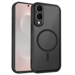Custodia magnetica per telefono in PC+TPU satinato con effetto pelle., For Galaxy S26 Ultra 5G, For Galaxy S26 5G, For Galaxy S25 FE 5G, For Galaxy S25 Edge 5G, For Galaxy S25 5G, For Galaxy S25+ 5G, For Galaxy S25 Ultra 5G, For Galaxy S24 FE 5G       ...
