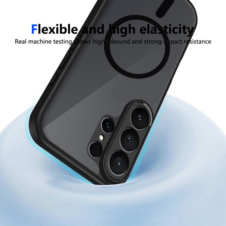 Custodia magnetica per telefono in PC+TPU satinato con effetto pelle., For Galaxy S26 Ultra 5G, For Galaxy S26 5G, For Galaxy S25 FE 5G, For Galaxy S25 Edge 5G, For Galaxy S25 5G, For Galaxy S25+ 5G, For Galaxy S25 Ultra 5G, For Galaxy S24 FE 5G       ...
