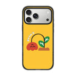Custodia per telefono in TPU acrilico con motivo a fiorellino rosso in stile cartone animato, For iPhone 17 Pro Max, For iPhone 17 Pro, For iPhone 17, For iPhone Air