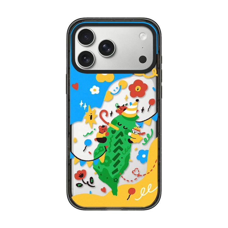 Custodia per telefono in TPU acrilico con motivo a fiorellino rosso in stile cartone animato, For iPhone 17 Pro Max, For iPhone 17 Pro, For iPhone 17, For iPhone Air