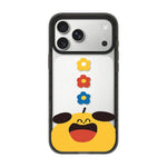 Custodia per telefono in TPU acrilico con motivo a fiorellino rosso in stile cartone animato, For iPhone 17 Pro Max, For iPhone 17 Pro, For iPhone 17, For iPhone Air