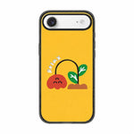 Custodia per telefono in TPU acrilico con motivo a fiorellino rosso in stile cartone animato, For iPhone 17 Pro Max, For iPhone 17 Pro, For iPhone 17, For iPhone Air