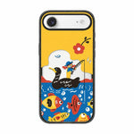 Custodia per telefono in TPU acrilico con motivo a fiorellino rosso in stile cartone animato, For iPhone 17 Pro Max, For iPhone 17 Pro, For iPhone 17, For iPhone Air